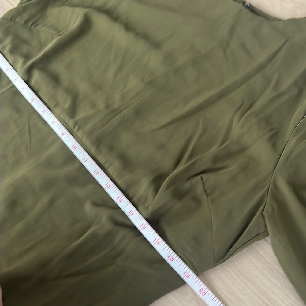 ASOS DESIGN embroidered cuff and hem maxi dress in khaki - Picture 9 of 15